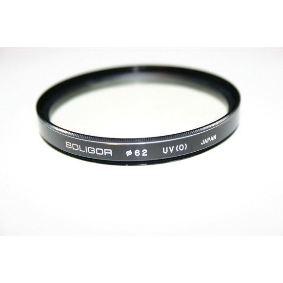 camera lens filters Soligor 62mm uv, Tiffen 49mm 80B, Osawa 58mm strap LOT (3) - Picture 1 of 12